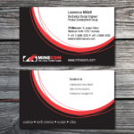 Business Card Design for Minecom
