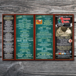 Menu Design for Pizza Place